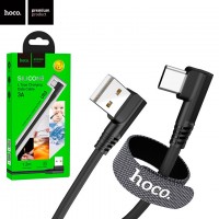 USB кабель Hoco U83 Puissant Silicone Type-C 1.2m черный