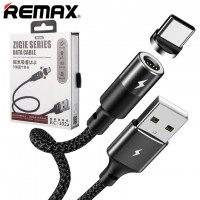 USB кабель Remax Zigie RC-102a Type-C черный