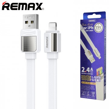 USB кабель Remax Platinum RC-154i Lightning белый в Одессе