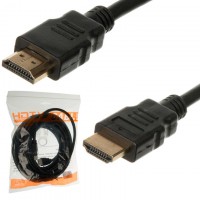 Кабель HDMI-HDMI 3m тех.пакет черный