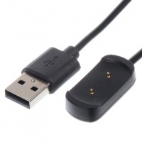 USB кабель для часов Amazfit T-Rex, GTR, GTS черный