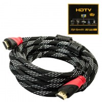 Кабель HDMI-HDMI 10m черный