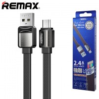 USB кабель Remax Platinum RC-154m micro USB черный