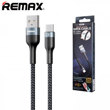 USB кабель Remax Jany RC-124a Type-C черный в Одессе