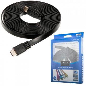 Кабель HDMI-HDMI ″Пластик″ 10m черный в Одессе