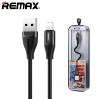 USB кабель Remax Rayen RC-075i Lightning черный