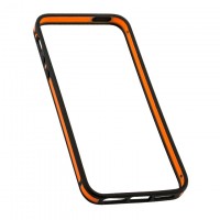 Чехол-бампер Apple iPhone 5 Bumpers Slim черно-оранжевый