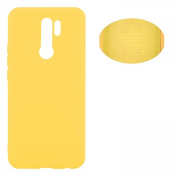 Чехол Silicone Cover Full Xiaomi Redmi 9 желтый в Одессе