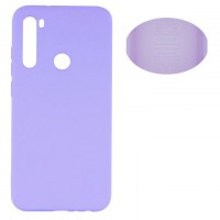 Чехол Silicone Cover Full Xiaomi Redmi Note 8T сиреневый