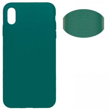 Чехол Silicone Cover Full Apple iPhone X, iPhone XS зеленый в Одессе