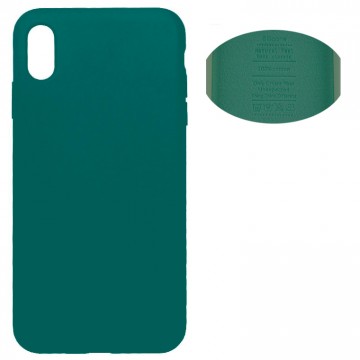 Чехол Silicone Cover Full Apple iPhone XS Max зеленый в Одессе