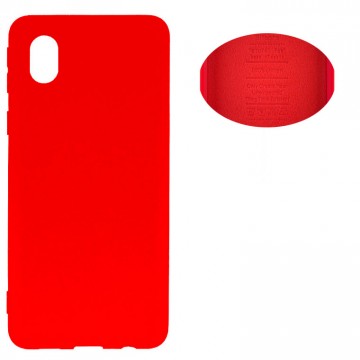 Чехол Silicone Cover Full Samsung A01 Core A013 красный в Одессе