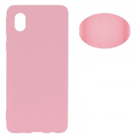 Чехол Silicone Cover Full Samsung A01 Core A013 розовый