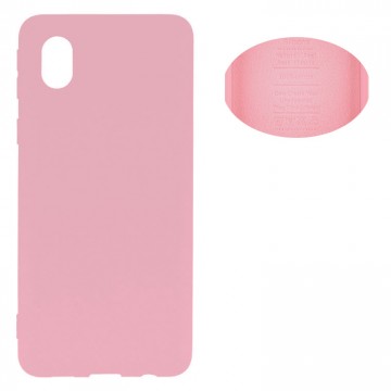 Чехол Silicone Cover Full Samsung A01 Core A013 розовый в Одессе