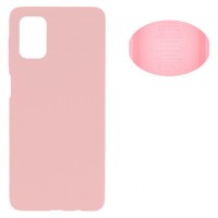 Чехол Silicone Cover Full Samsung M51 M515 розовый