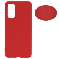 Чехол Silicone Cover Full Samsung S20 FE G780, S20 FE 5G G781 красный