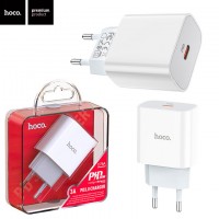 Сетевое зарядное устройство Hoco C76A 1USB PD18W white