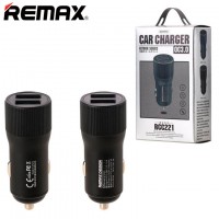 Автомобильное зарядное устройство Remax RCC221 2USB 2.4А QC3.0 black