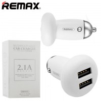 Автомобильное зарядное устройство Remax Mushroom-head RCC210 2USB 2.1A white