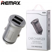 Автомобильное зарядное устройство Remax RCC222 2USB 4.8А silver