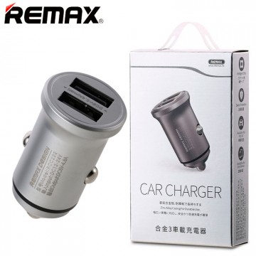 Автомобильное зарядное устройство Remax RCC222 2USB 4.8А silver в Одессе