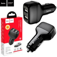 Автомобильное зарядное устройство Hoco Z36 2USB 2.4A black