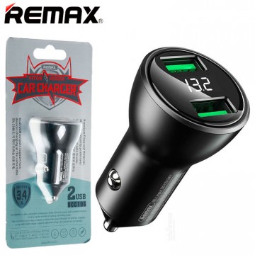 Автомобильное зарядное устройство Remax RCC106 2USB 3.4А black в Одессе