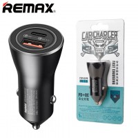 Автомобильное зарядное устройство Remax RCC107 1USB PD+QC3.0 black