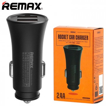 Автомобильное зарядное устройство Remax RCC217 2USB 2.4А black в Одессе