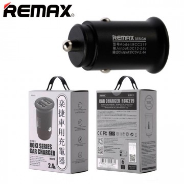 Автомобильное зарядное устройство Remax RCC219 2USB 4.8А black в Одессе