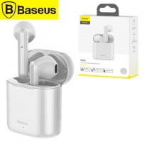 Bluetooth наушники с микрофоном Baseus Encok NGW09 TWS белые