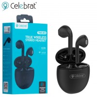 Bluetooth наушники с микрофоном Celebrat TWS-W3 черные