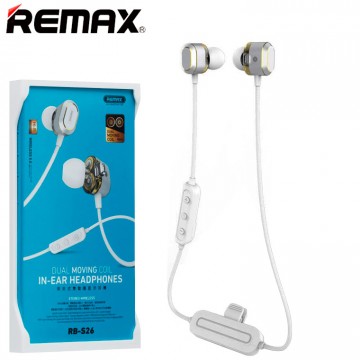 Bluetooth наушники с микрофоном Remax RB-S26 белые в Одессе