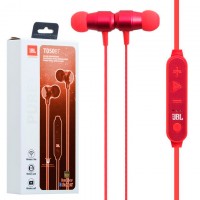 Bluetooth наушники с микрофоном JBL T050BT красные