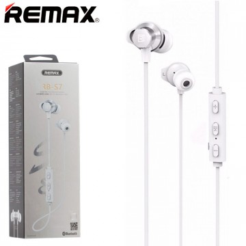 Bluetooth наушники с микрофоном Remax RB-S7 белые в Одессе