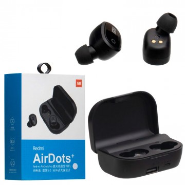 Bluetooth наушники с микрофоном Redmi AirDots Plus TWS черные в Одессе