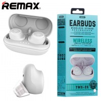 Bluetooth наушники с микрофоном Remax TWS-2s белые