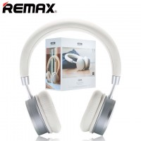 Bluetooth наушники с микрофоном Remax RB-520HB бело-серебристые