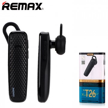 Bluetooth гарнитура Remax RB-T26 черная в Одессе