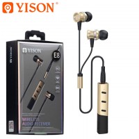 Bluetooth наушники с микрофоном Yison E8 черно-золотистые