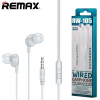 Наушники с микрофоном Remax RW-105 белые