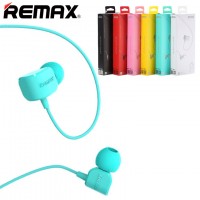 Наушники с микрофоном Remax RM-502 Crazy Robot голубые