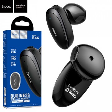 Bluetooth гарнитура Hoco E46 черные в Одессе