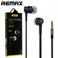 Наушники с микрофоном Remax RM-535 черные