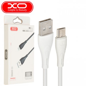 USB кабель XO NB146 micro USB 1m белый в Одессе