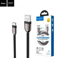 USB кабель Hoco U74 Grand Type-C 1.2m черный