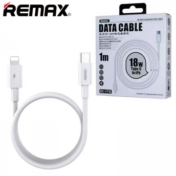 USB кабель Remax PD RC-175i Type-C-Lightning белый в Одессе