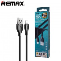 USB кабель Remax Lesu Pro RC-160i Lightning черный