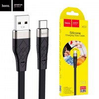 USB кабель Hoco X53 Angel Type-C 1m черный