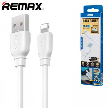 USB кабель Remax RC-138i Lightning белый в Одессе